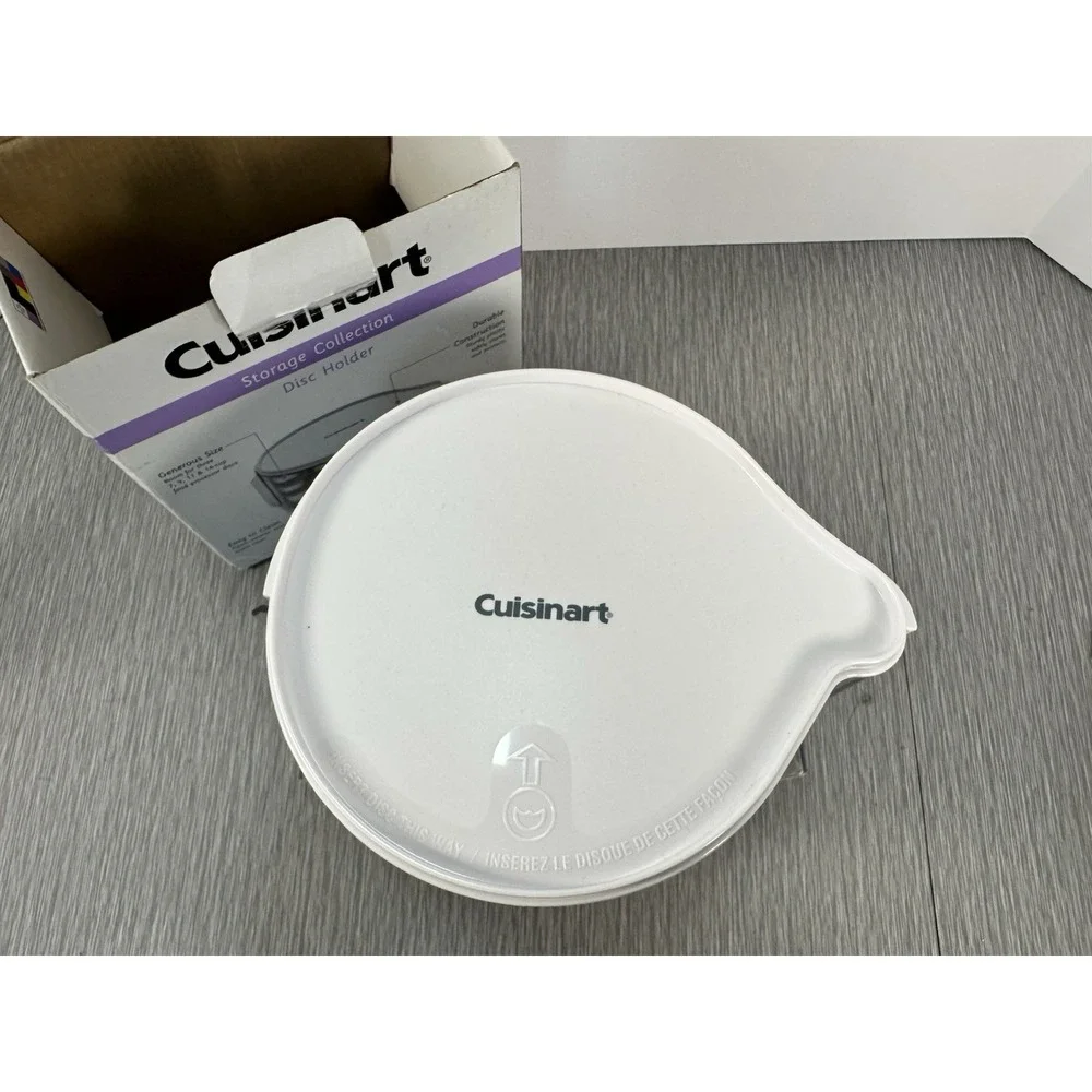 CUISINART Disc Storage HOLDER -Holds Three 7, 9, 11,14 Cup Food Processor DLC-DH